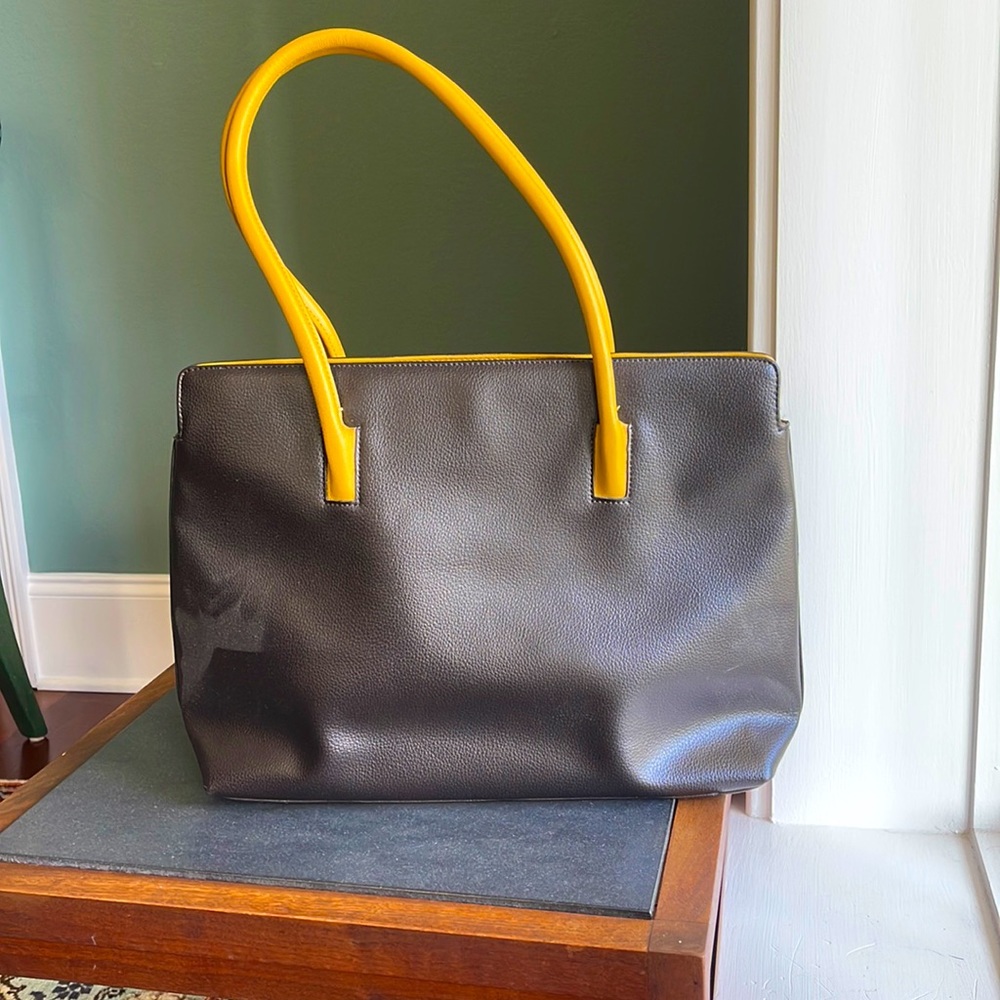 Tolblanc Paris Black and Gold Tote